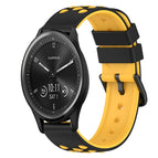 For Garmin Vivomove Sport / Black+Red