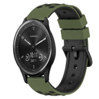 For Garmin Vivomove Sport / Red+Black