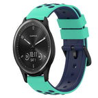 For Garmin Vivomove Sport / Army Green + Black