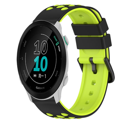 22mm Two-Color Silicone Watch Band, For Garmin Approach S40, For Garmin Forerunner 158