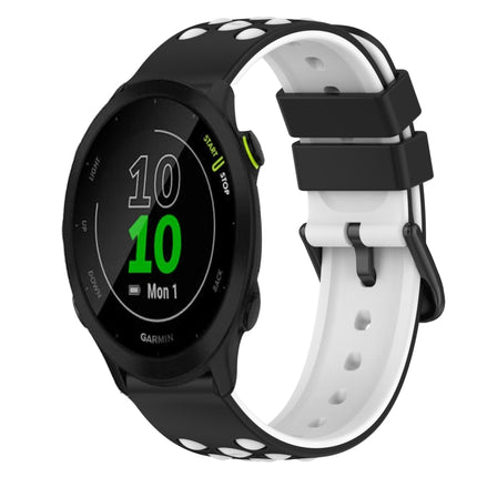 22mm Two-Color Silicone Watch Band, For Garmin Forerunner 55, For Garmin Venu