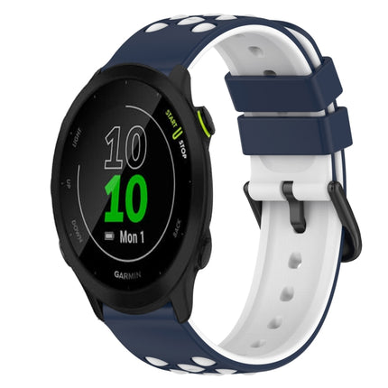 22mm Two-Color Silicone Watch Band, For Garmin Forerunner 55, For Garmin Venu