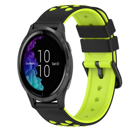 22mm Two-Color Silicone Watch Band, For Garmin Forerunner 55, For Garmin Venu