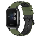 For Garmin Venu SQ / Red+Black