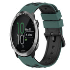 For Garmin Forerunner 645 Music / Olive Green + Black