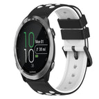 For Garmin Forerunner 645 Music / Pink+White