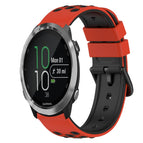 For Garmin Forerunner 645 Music / Black+Lime Green