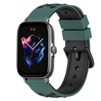 For Amazfit GTS 3 / Olive Green + Black