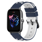For Amazfit GTS 3 / Midnight Blue + White
