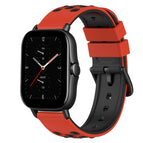 For Amazfit GTS 2E / Black+Lime Green