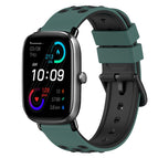 For Amazfit GTS 2 Mini / Olive Green + Black