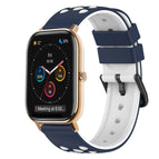 For Amazfit GTS / Midnight Blue + White