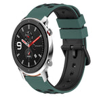 For Amazfit GTR 42mm / Olive Green + Black