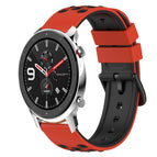 For Amazfit GTR 42mm / Black+Lime Green