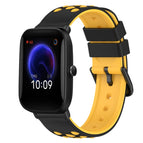 For Amazfit Pop Pro / Black+Red