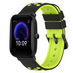 For Amazfit Pop Pro / Black+Grey