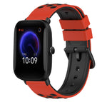 For Amazfit Pop Pro / Black+Lime Green