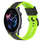 For Amazfit GTR 3 / Black+Lime Green