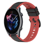 For Amazfit GTR 3 Pro / Black+Red