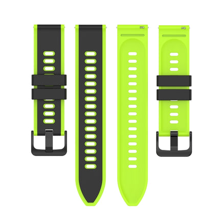 22mm Two-Color Silicone Watch Band, For Amazfit GTR 2e, For Amazfit GTR 2