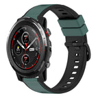 For Amazfit 3 / Olive Green + Black