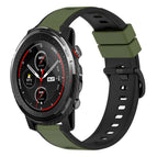 For Amazfit 3 / Army Green + Black