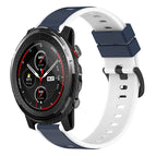For Amazfit 3 / Midnight Blue + White
