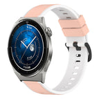 For Huawei Watch GT3 Pro 46mm / Pink+White
