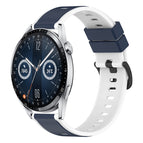 For Huawei Watch GT3 46mm / Midnight Blue + White