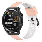 For Huawei Watch GT Runner / Pink+White