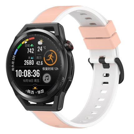 22mm Two-Color Silicone Watch Band, For Huawei Watch GT Runner, For Huawei Watch 3