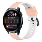 For Huawei Watch 3 / Pink+White