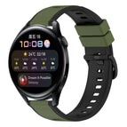 For Huawei Watch 3 / Army Green + Black