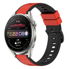 For Huawei Watch 3 Pro / Red+Black