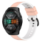 For Huawei Watch GT 2E / Pink+White