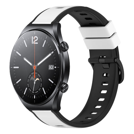 22mm Two-Color Silicone Watch Band, For Xiaomi MI Watch S1, For Xiaomi MI Watch S1 Pro