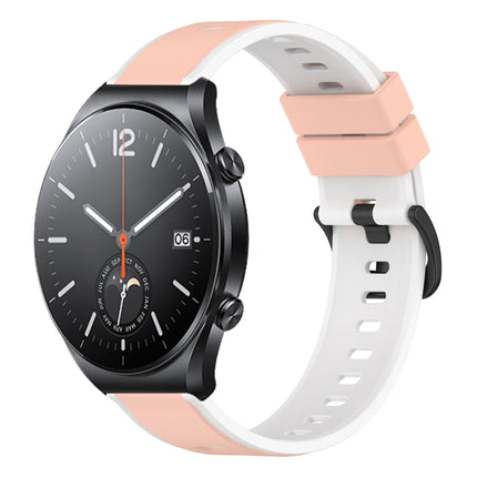 22mm Two-Color Silicone Watch Band, For Xiaomi MI Watch S1, For Xiaomi MI Watch S1 Pro