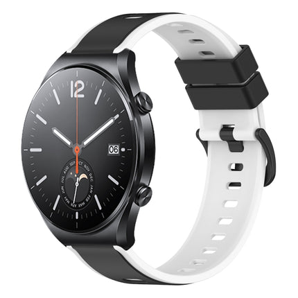 22mm Two-Color Silicone Watch Band, For Xiaomi MI Watch S1, For Xiaomi MI Watch S1 Pro