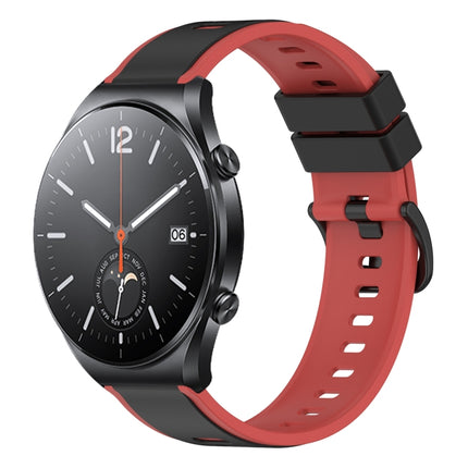 22mm Two-Color Silicone Watch Band, For Xiaomi MI Watch S1, For Xiaomi MI Watch S1 Pro
