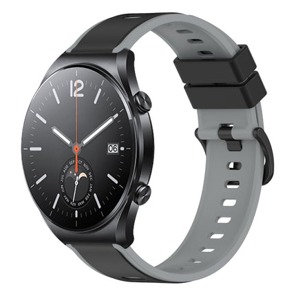 22mm Two-Color Silicone Watch Band, For Xiaomi MI Watch S1, For Xiaomi MI Watch S1 Pro