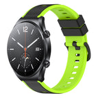 For Xiaomi MI Watch S1 / Black+Lime Green