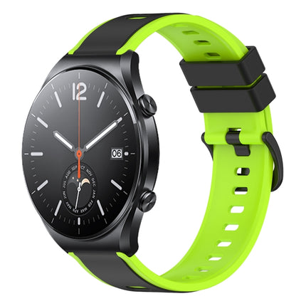 22mm Two-Color Silicone Watch Band, For Xiaomi MI Watch S1, For Xiaomi MI Watch S1 Pro