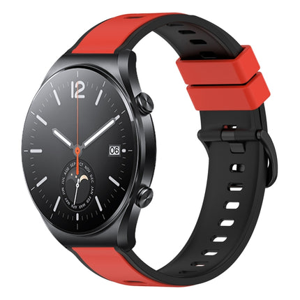 22mm Two-Color Silicone Watch Band, For Xiaomi MI Watch S1, For Xiaomi MI Watch S1 Pro