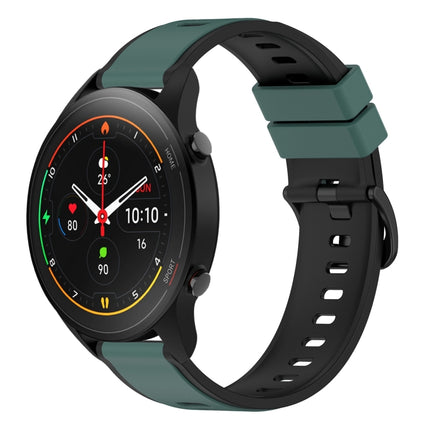 22mm Two-Color Silicone Watch Band, For Xiaomi MI Watch S1, For Xiaomi MI Watch S1 Pro