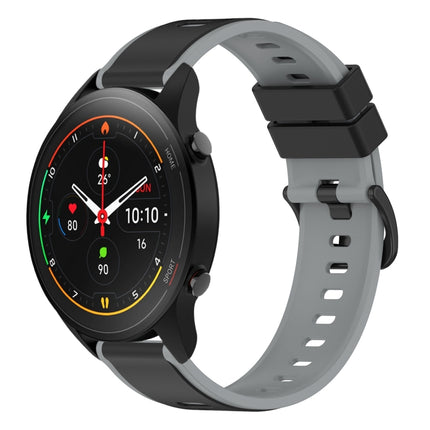 22mm Two-Color Silicone Watch Band, For Xiaomi MI Watch S1, For Xiaomi MI Watch S1 Pro