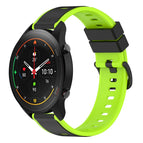 For Xiaomi MI Watch S1 Pro / Black+Lime Green