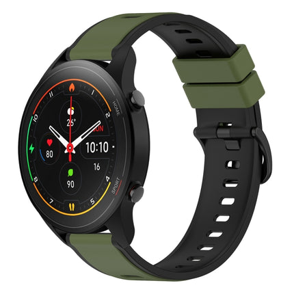 22mm Two-Color Silicone Watch Band, For Xiaomi MI Watch S1, For Xiaomi MI Watch S1 Pro