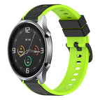 For Xiaomi MI Watch Color / Black+Lime Green