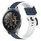For Samsung Galaxy Watch 46mm / Midnight Blue + White