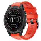 For Garmin Fenix 7 / Red
